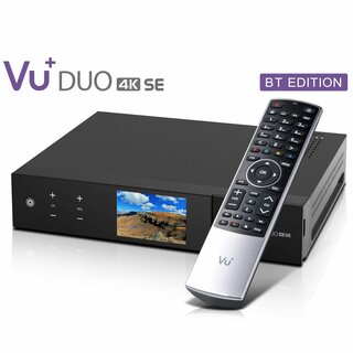 VU+ Duo 4K SE BT 2x DVB-C FBC Tuner PVR ready Linux Receiver UHD 2160p