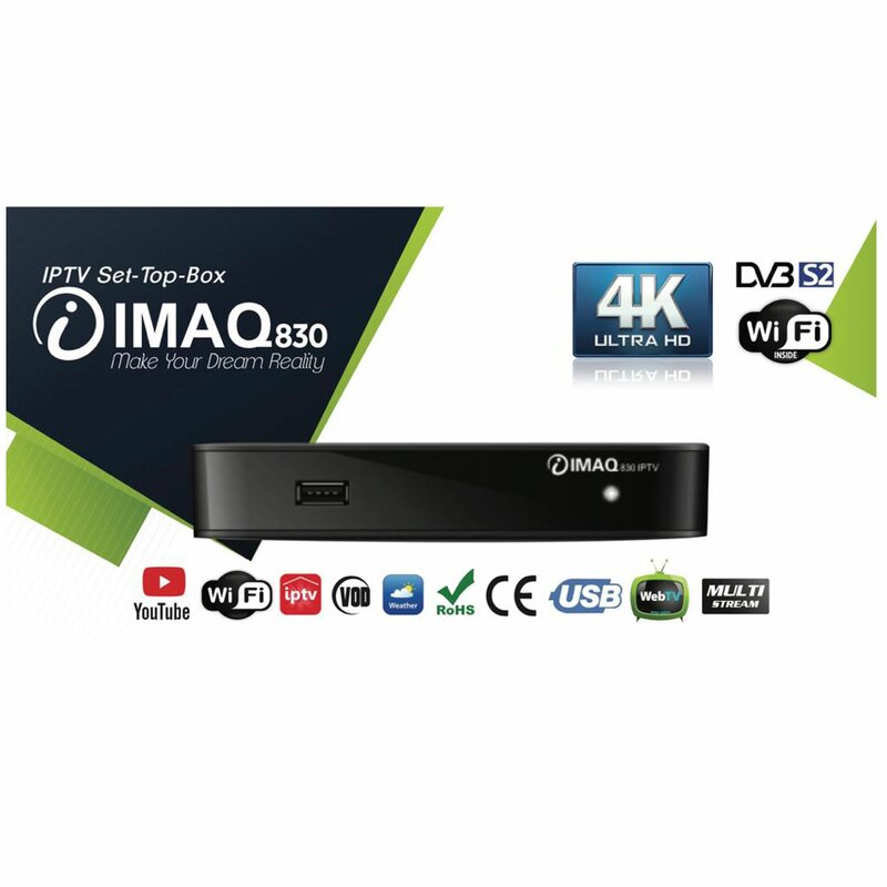 Boitier Décodeur IPTV Box iMaq 820 4K